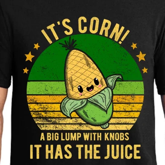 Its Corn Tiktok Song Shirt It’s Corn It Has The Juice Pajama Set