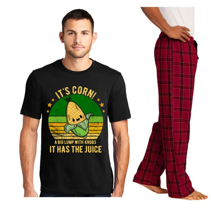 Its Corn Tiktok Song Shirt It’s Corn It Has The Juice Pajama Set