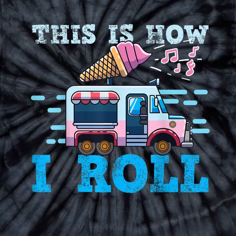 Ice Cream Truck Tie-Dye T-Shirt