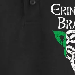 Ireland Celtic Trinity Knot Triquetra Irish Erin Go Bragh Dry Zone Grid Performance Polo