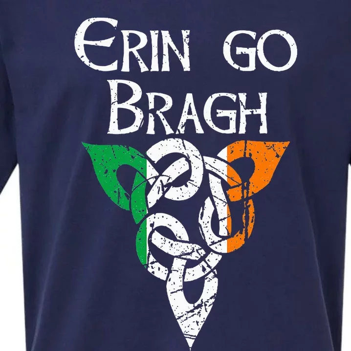 Ireland Celtic Trinity Knot Triquetra Irish Erin Go Bragh Sueded Cloud Jersey T-Shirt