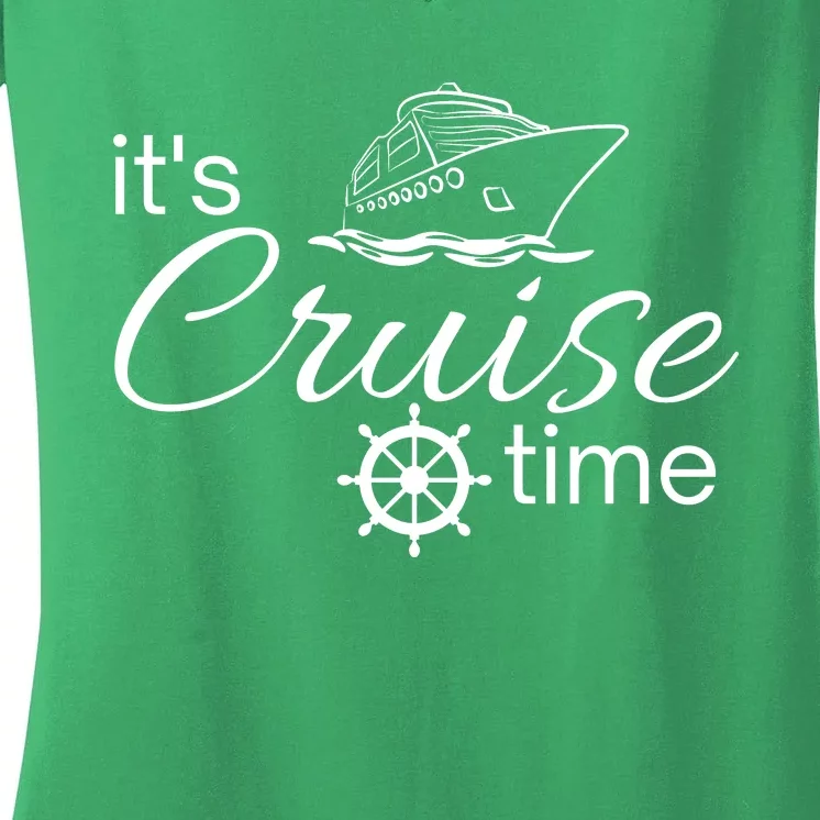 It’S Cruise Time Cruise Vacation Women's V-Neck T-Shirt