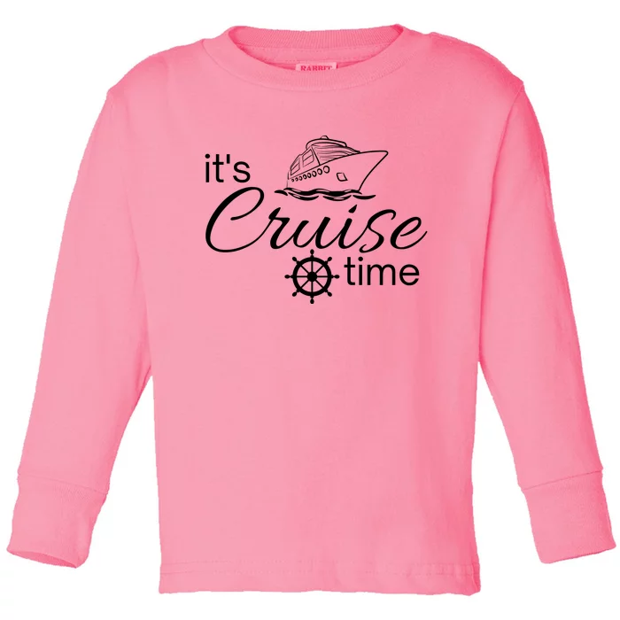 It’S Cruise Time Cruise Vacation Toddler Long Sleeve Shirt