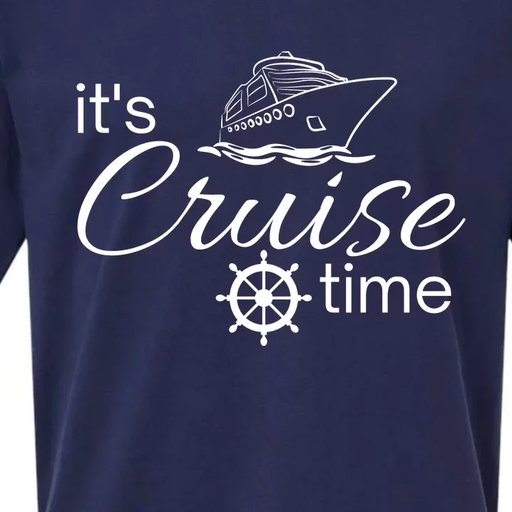 It’S Cruise Time Cruise Vacation Sueded Cloud Jersey T-Shirt