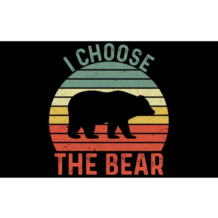 I Choose The Bear 2024 Bumper Sticker