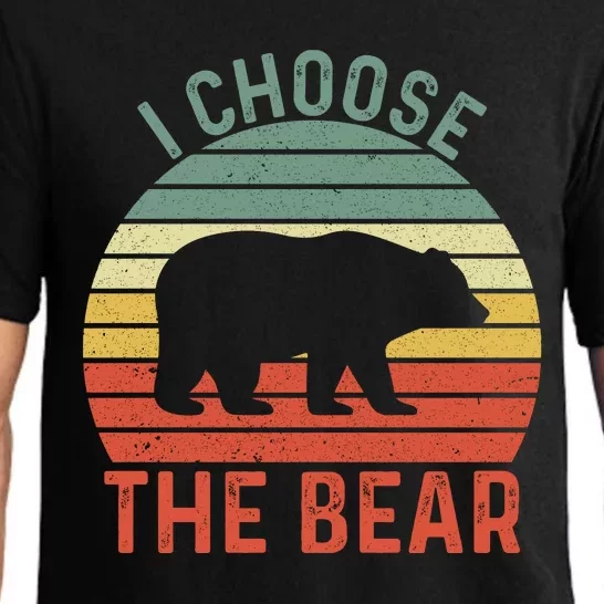 I Choose The Bear 2024 Pajama Set