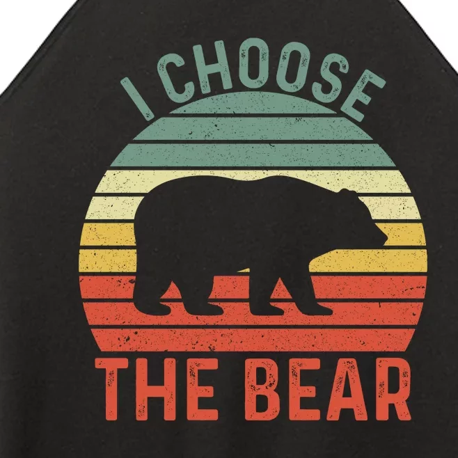 I Choose The Bear 2024 Women’s Perfect Tri Rocker Tank