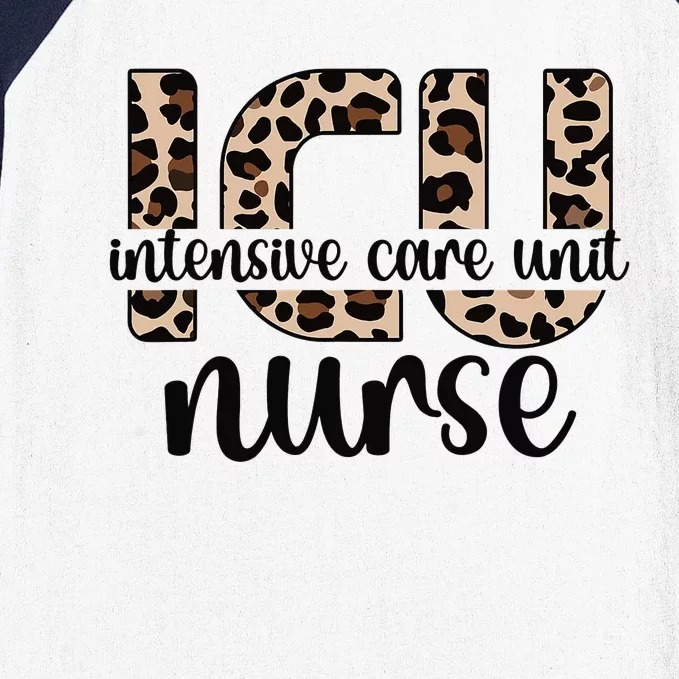 Intensive Care Unit Nurse ICU Nurse Appreciation Baseball Sleeve Shirt