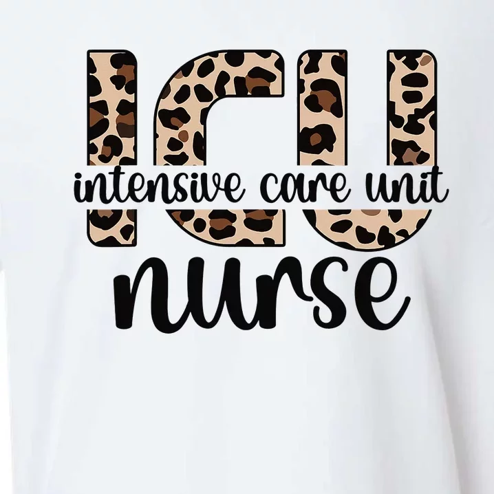 Intensive Care Unit Nurse ICU Nurse Appreciation Sueded Cloud Jersey T-Shirt