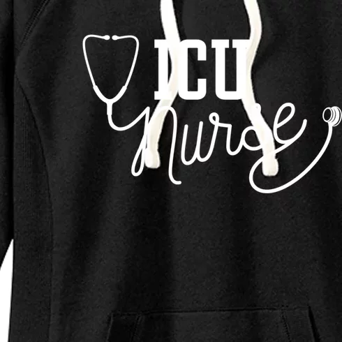 Intensive Care Unit Nurse Icu Nurse Gift Women's Fleece Hoodie