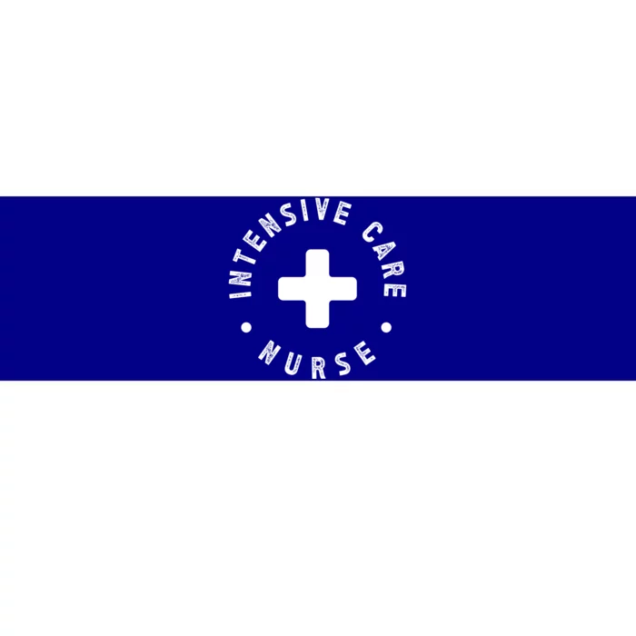 Intensive Care Unit Nurse Icu Nurse Icu Nursing Gift Bumper Sticker