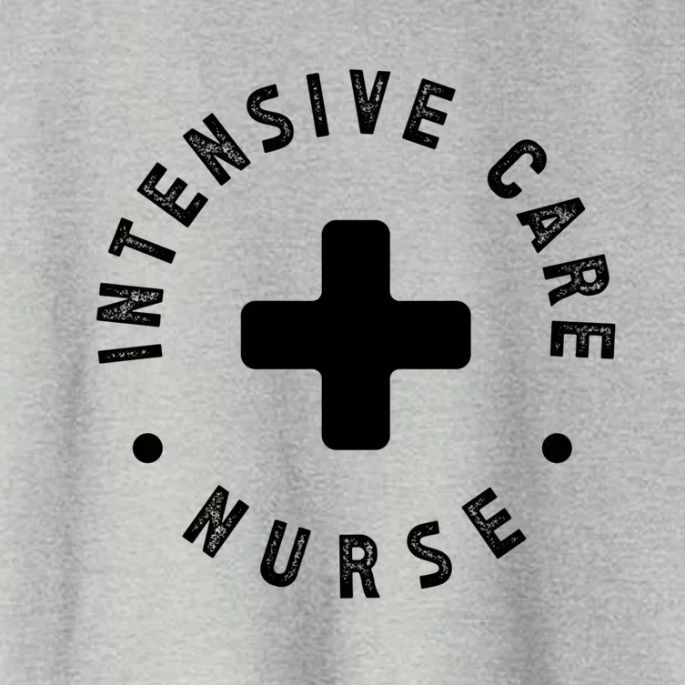 Intensive Care Unit Nurse Icu Nurse Icu Nursing Gift Women's Crop Top Tee