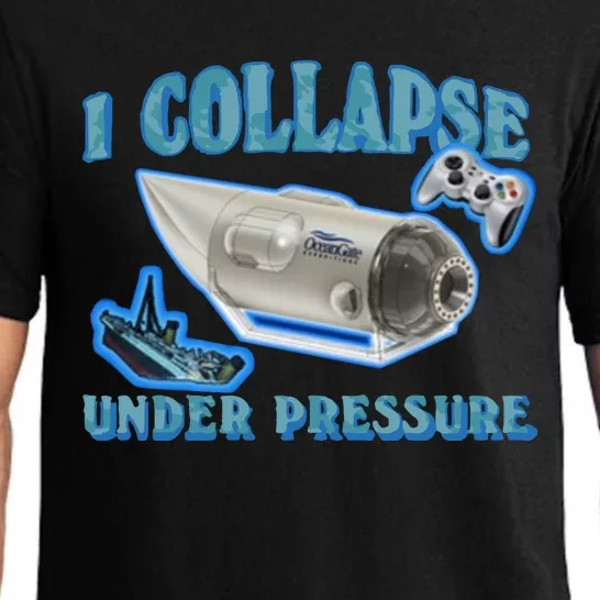 I Collapse Under Pressure Oceangate Pajama Set