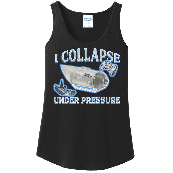 I Collapse Under Pressure Ladies Essential Tank