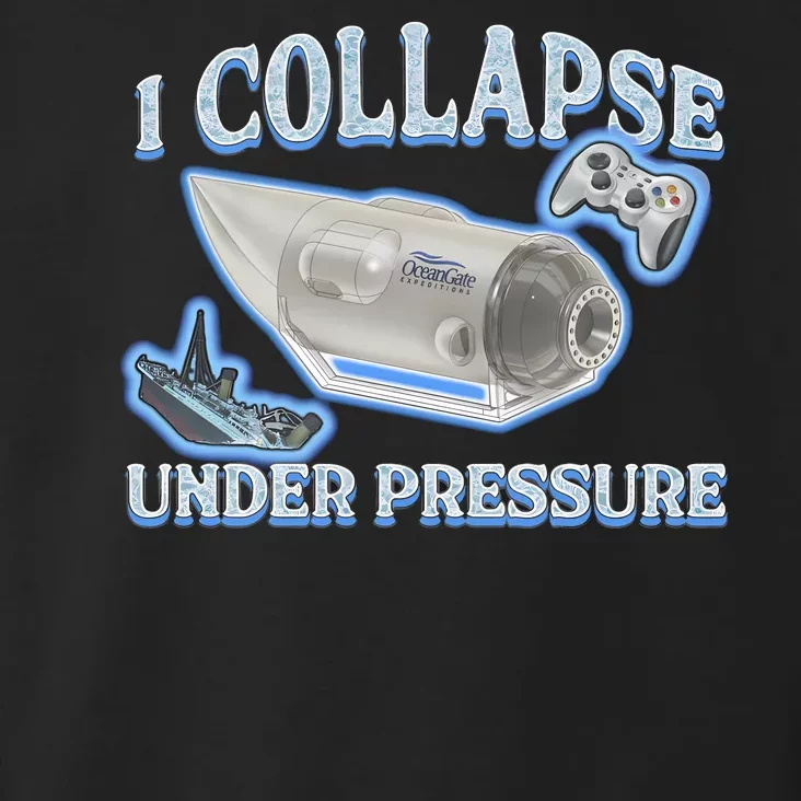 I Collapse Under Pressure Toddler Hoodie