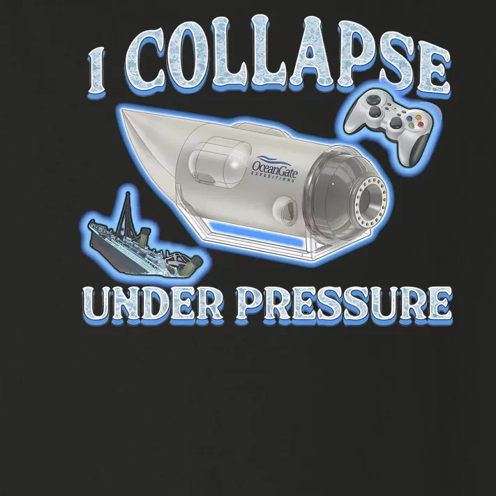 I Collapse Under Pressure Toddler Long Sleeve Shirt