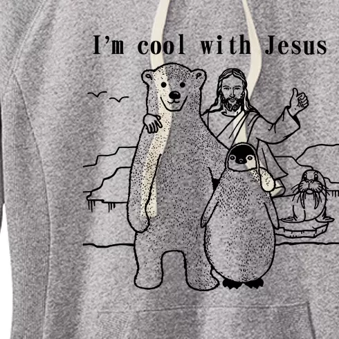 IM Cool With Jesus Women's Fleece Hoodie