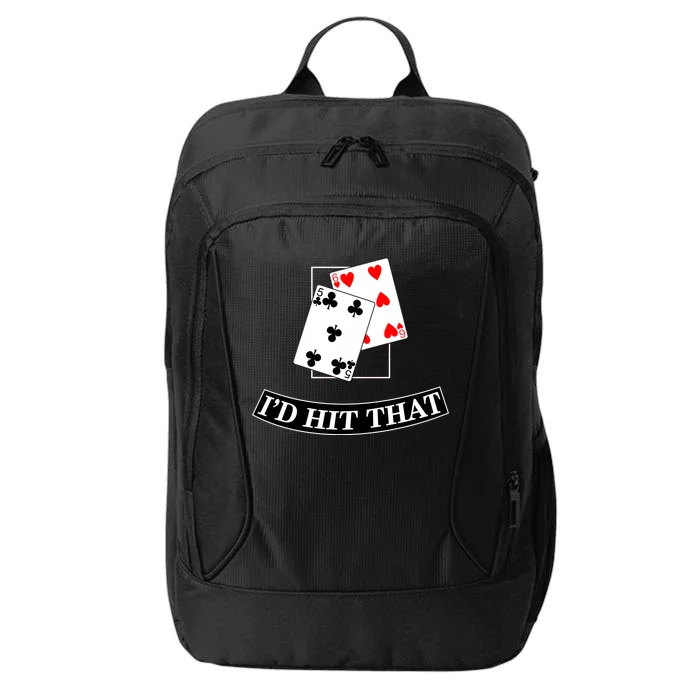 I'd Hit That Black Jack City Backpack