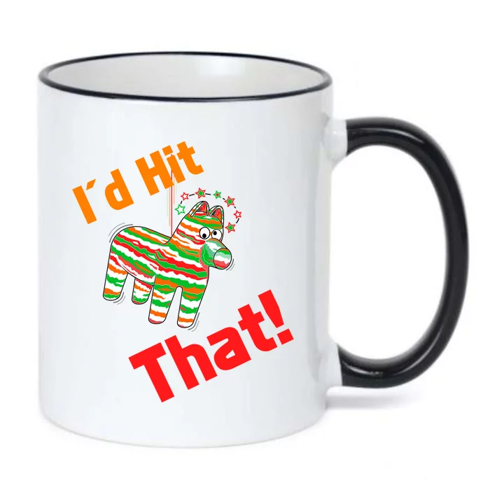 I'd Hit That Pinata Black Color Changing Mug