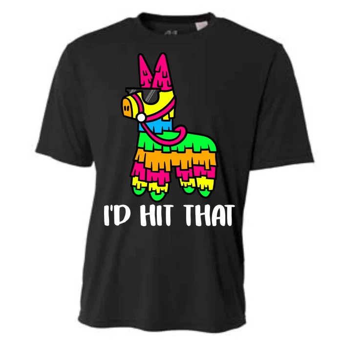 I'd Hit That Pinata Funny Party Cooling Performance Crew T-Shirt