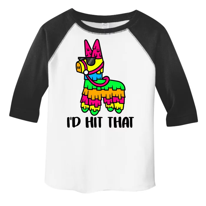 I'd Hit That Pinata Funny Party Toddler Fine Jersey T-Shirt