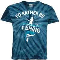 I'd Rather Be Fishing Kids Hoodie
