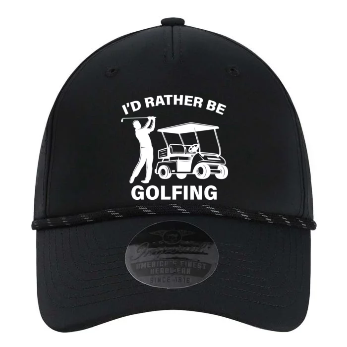 I'd Rather Be Golfing Performance The Dyno Cap