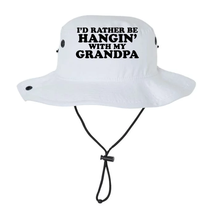 I'd Rather Be Hangin' With My Grandpa Legacy Cool Fit Booney Bucket Hat