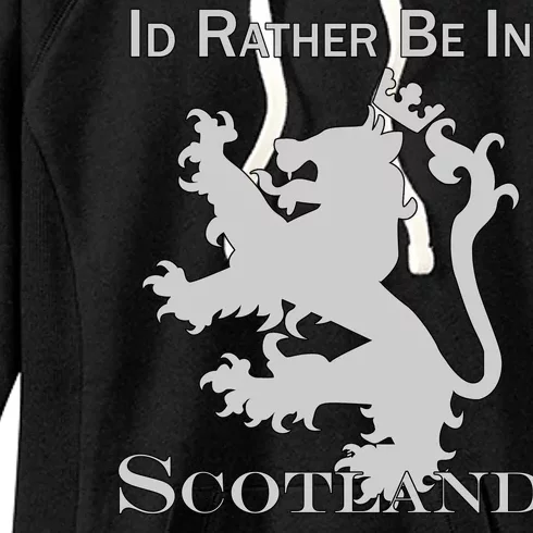 Id Rather Be In Scotland Women's Fleece Hoodie