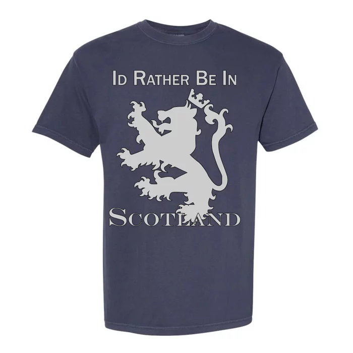 Id Rather Be In Scotland Garment-Dyed Heavyweight T-Shirt