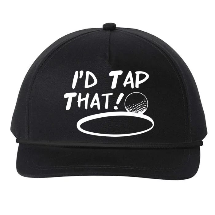 I'd Tap That Snapback Five-Panel Rope Hat