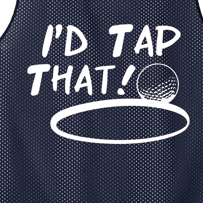 I'd Tap That Mesh Reversible Basketball Jersey Tank