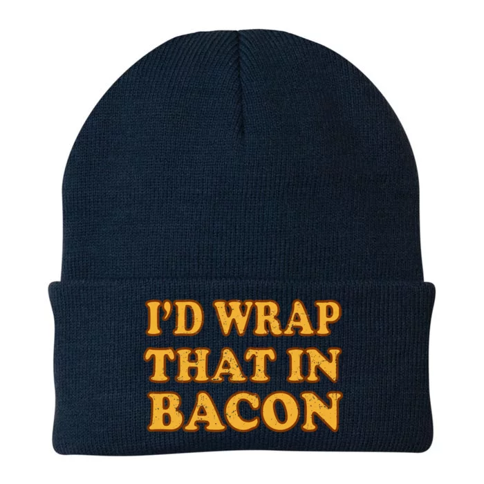 I'd Wrap That In Bacon Knit Cap Winter Beanie