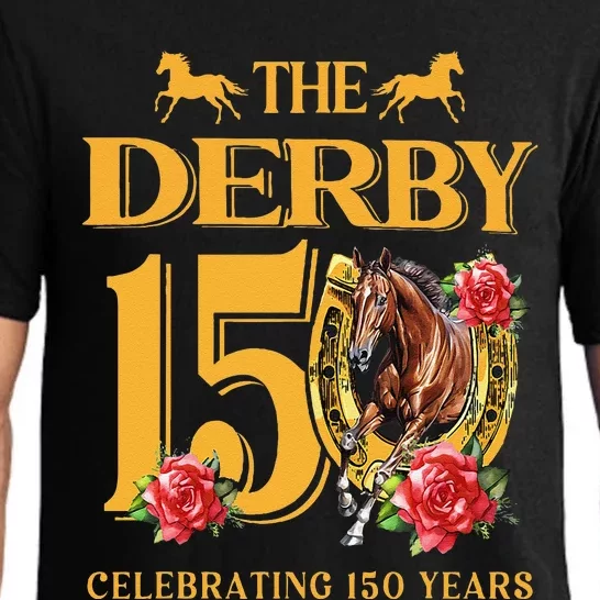 ItS Derby 150 Yall 150th Horse Racing Talk Derby To Me Pajama Set