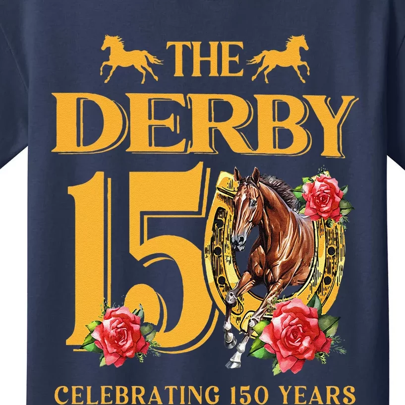 ItS Derby 150 Yall 150th Horse Racing Talk Derby To Me Kids T-Shirt