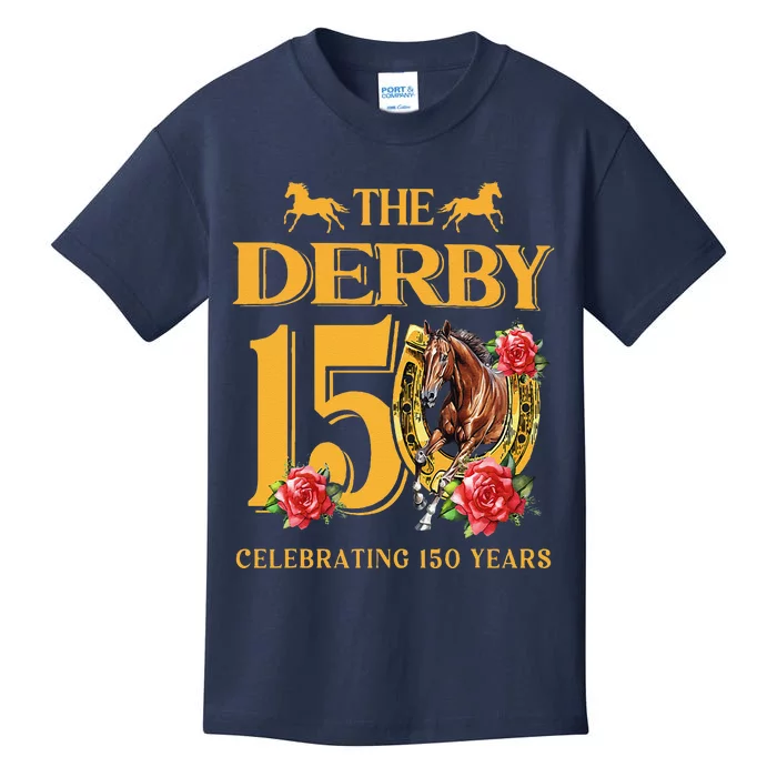 ItS Derby 150 Yall 150th Horse Racing Talk Derby To Me Kids T-Shirt