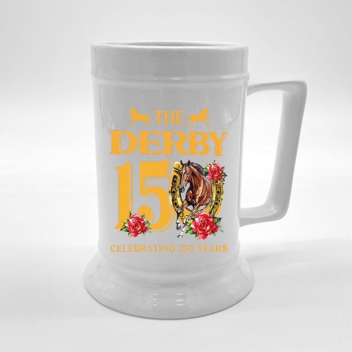 ItS Derby 150 Yall 150th Horse Racing Talk Derby To Me Front & Back Beer Stein