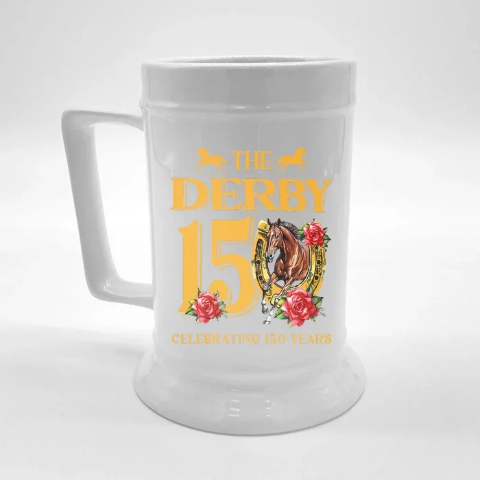 ItS Derby 150 Yall 150th Horse Racing Talk Derby To Me Front & Back Beer Stein