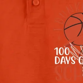 I Dunked 100 Days Of School Basketball Dry Zone Grid Performance Polo