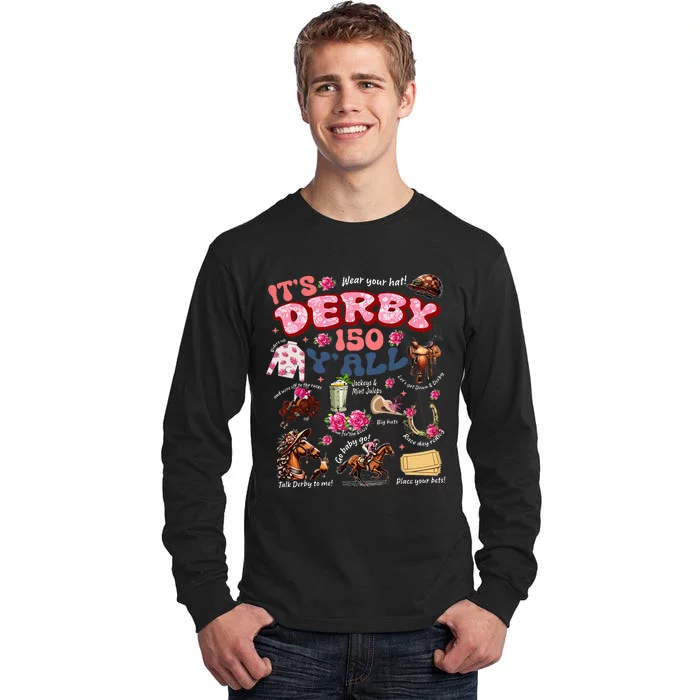 ItS Derby 150 YAll Ky Derby Day Tall Long Sleeve T-Shirt