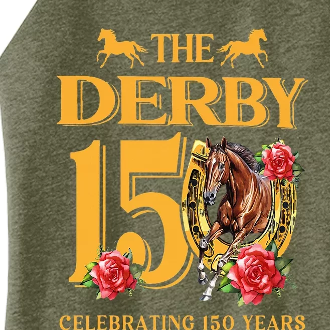 ItS Derby 150 Yall 150th Horse Racing Talk Derby To Me Women’s Perfect Tri Rocker Tank