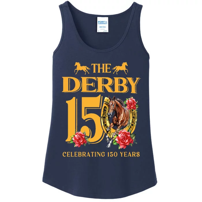 ItS Derby 150 Yall 150th Horse Racing Talk Derby To Me Ladies Essential Tank