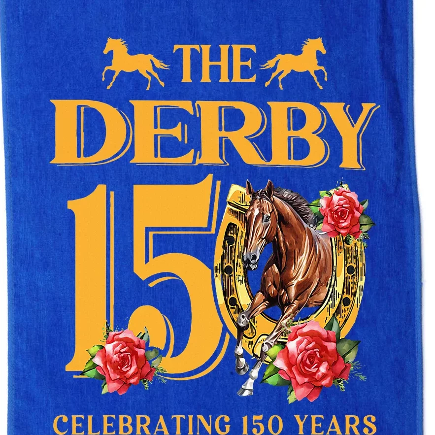 ItS Derby 150 Yall 150th Horse Racing Talk Derby To Me Platinum Collection Golf Towel