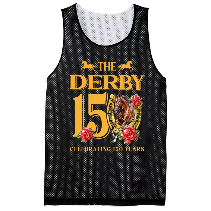 ItS Derby 150 Yall 150th Horse Racing Mesh Reversible Basketball Jersey Tank