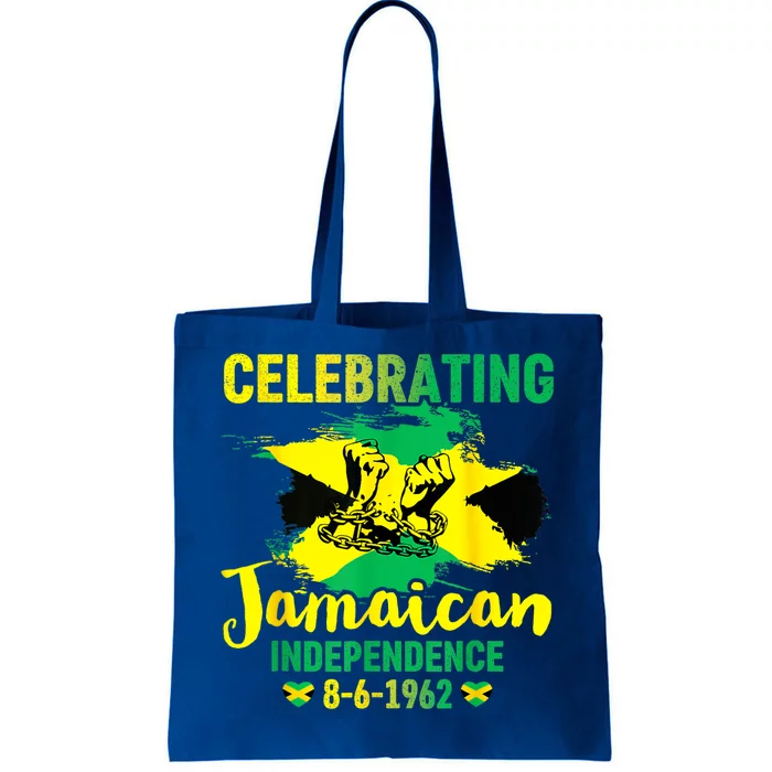 Independence Day 1962 Jamaican Flag Tote Bag