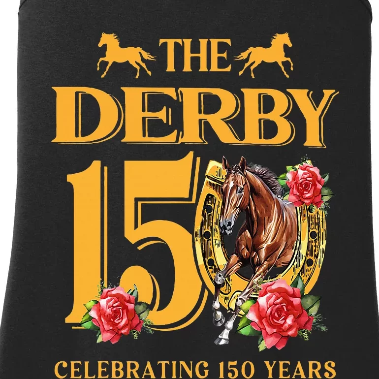 ItS Derby 150 Yall 150th Horse Racing Talk Derby To Me Ladies Essential Tank