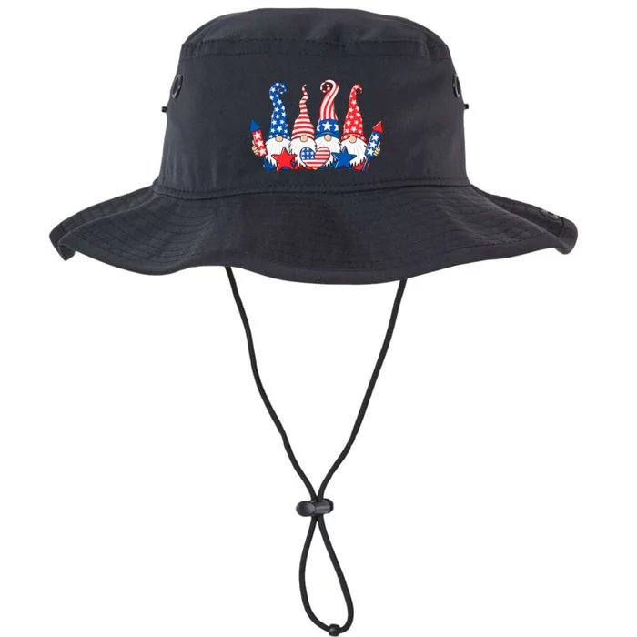 Independence Day 4th Of July Cute Gnomes Legacy Cool Fit Booney Bucket Hat