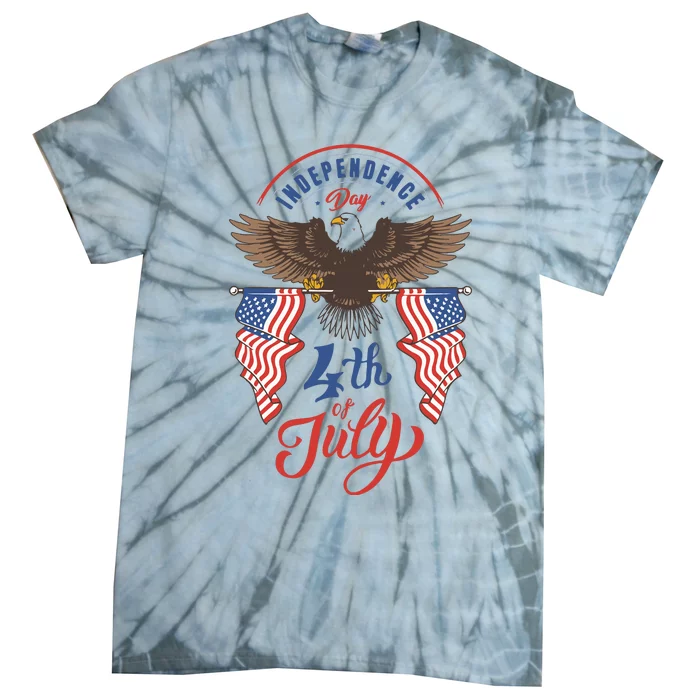 Independence Day 4th Of July Tie-Dye T-Shirt