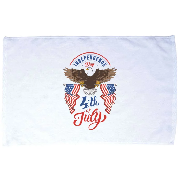 Independence Day 4th Of July Microfiber Hand Towel