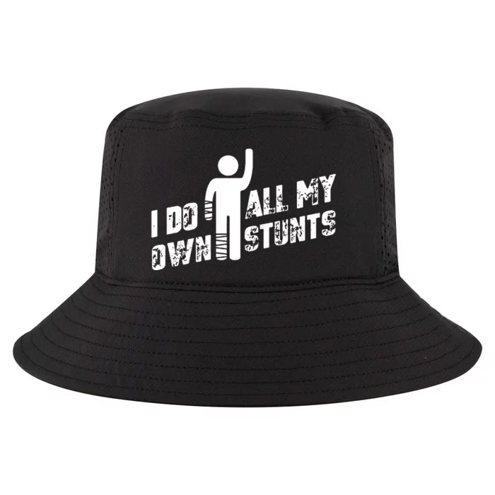 I Do All My Own Stunts Cool Comfort Performance Bucket Hat